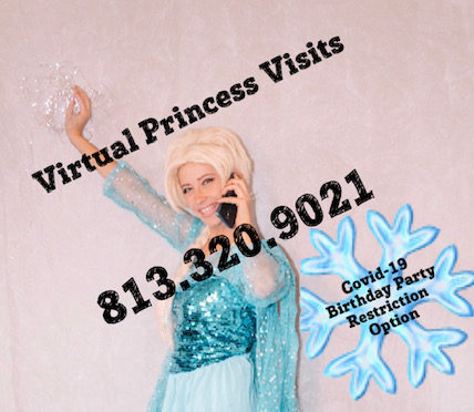 Virtual Princess Parties, ZOOM Princess Calls