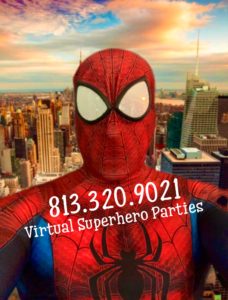 Superhero Zoom Calls, Superhero Virtual Party