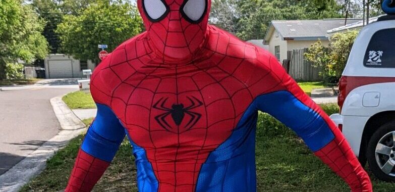 Hire Spiderman Near Tampa for a Party